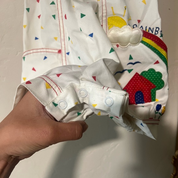 Vintage Baby Colorful Romper with embroidery details 
Size 12 months - Picture 4 of 10